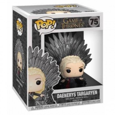 Figurine Pop Daenerys on Iron Throne (Game Of Thrones)