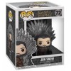 Figurine Pop Jon Snow on Iron Throne (Game Of Thrones)