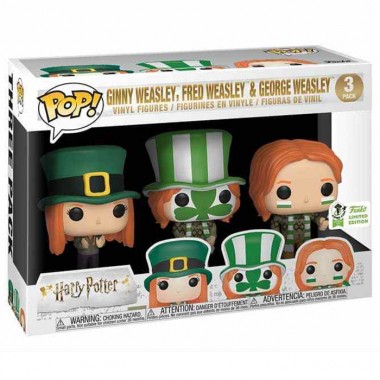 Figurines Pop Ginny Weasley, Fred Weasley & George Weasley (Harry Potter)