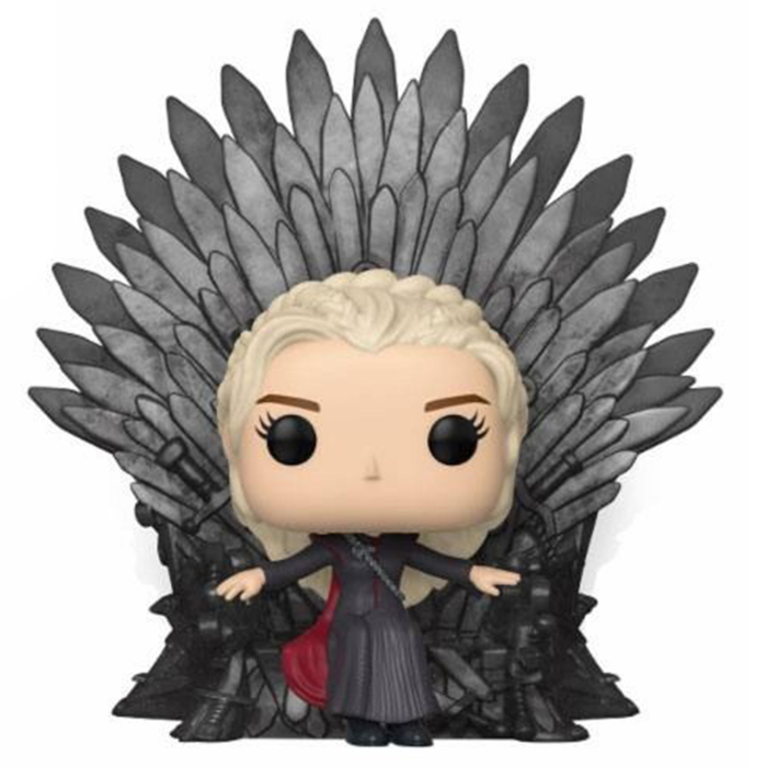 Figurine Pop Daenerys on Iron Throne (Game Of Thrones)