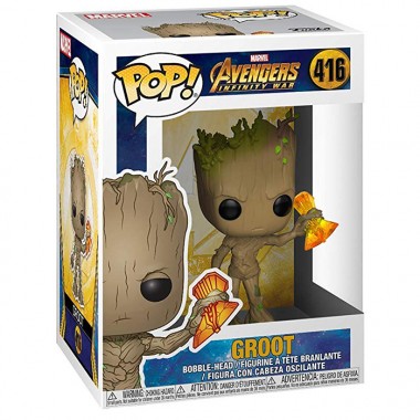 Figurine Pop Groot with Stormbreaker (Avengers Infinity War)