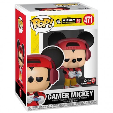 Figurine Pop Gamer Mickey avec casquette (Mickey)