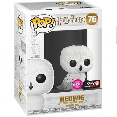 Figurine Pop Hedwig flocked (Harry Potter)