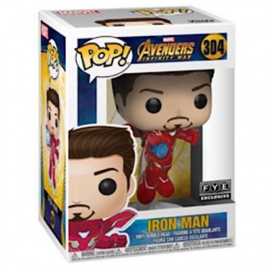 Figurine Pop Iron Man Unmasked (Avengers Infinity War)