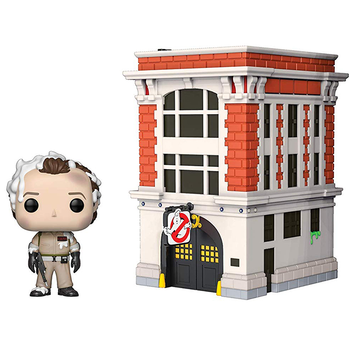 Figurines Pop Dr Peter Venkman with Firehouse (Ghostbusters)