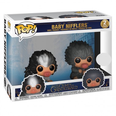 Figurines Pop Baby Nifflers black and grey (The Crimes Of Grindelwald)