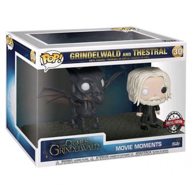 Figurines Pop Movie Moments Grindelwald and Thestral (The Crimes Of Grindelwald)
