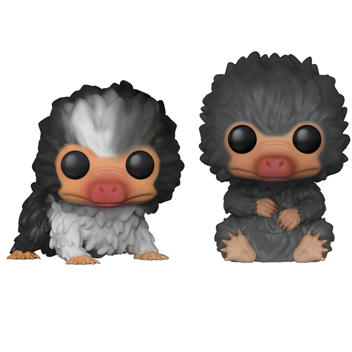 Figurines Pop Baby Nifflers black and grey (The Crimes Of Grindelwald)