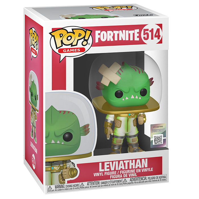 Figurine Funko Pop Leviathan (Fortnite) dans sa boîte