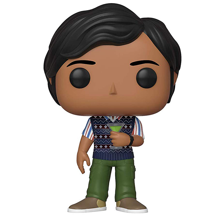 Figurine Pop Raj Koothrappali with martini (The Big Bang Theory)