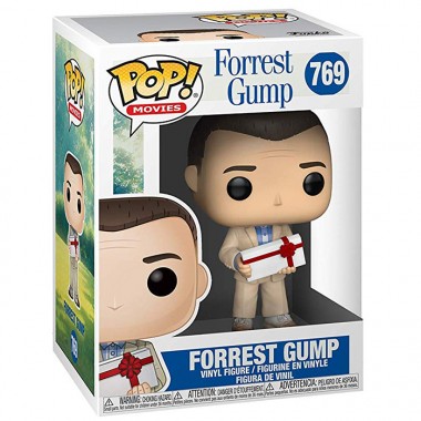 Figurine Pop Forrest Gump avec boite de chocolat (Forrest Gump)