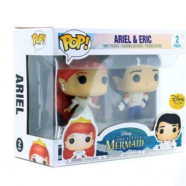 Figurines Pop Ariel et Eric (La Petite Sirène)