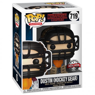 Figurine Pop Dustin Hockey Gear (Stranger Things)