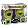 Figurines Pop Kang et Kodos glow in the dark (The Simpsons)