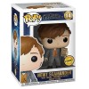 Figurine Pop Newt Scamander chase (The Crimes Of Grindelwald)