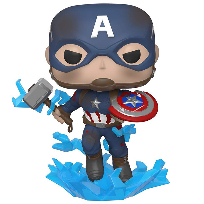 Figurine Pop Captain America with Thor's hammer (Avengers Endgame) #573