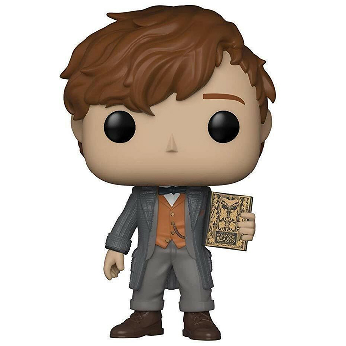 Figurine Pop Newt Scamander chase (The Crimes Of Grindelwald)