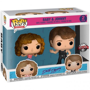 Figurines Pop Baby et Johnny (Dirty Dancing)