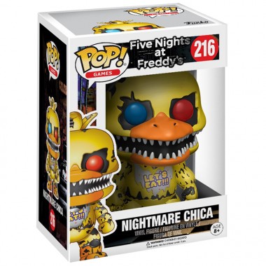 Figurine Pop Nightmare Chica (Five Nights At Freddy's)