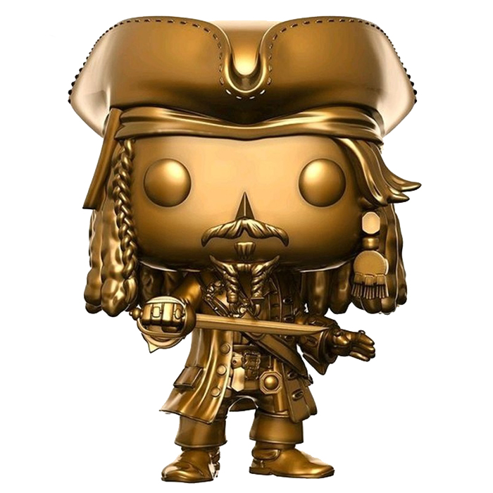 Figurine Pop Jack Sparrow gold (Pirates Of The Carribean)