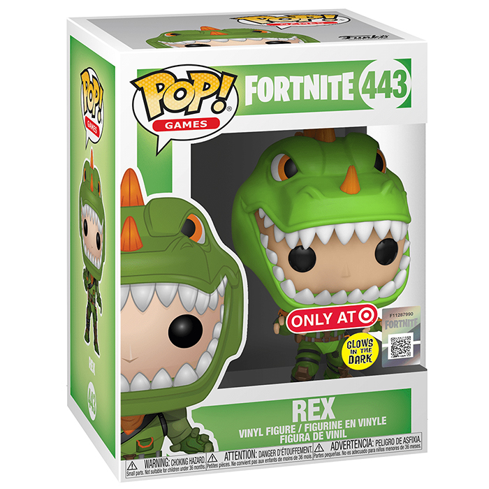 Figurine Funko Pop Rex Glows In The Dark (Fortnite)