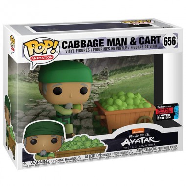 Figurine Pop Cabbage Man & Cart (Avatar The Last Airbender)