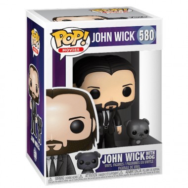 Figurine Pop John Wick with dog (John Wick)