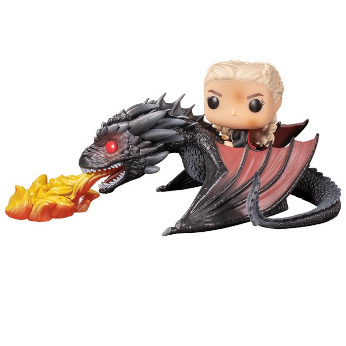 Figurines Pop Daenerys and Fiery Drogon (Game Of Thrones)