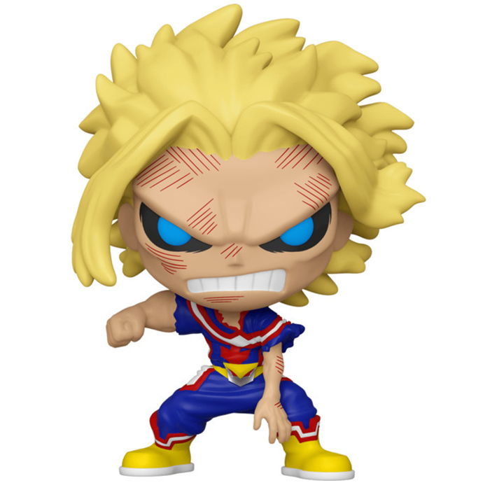 Figurine Pop All Might Weakened glows in the dark (My Hero Academia)