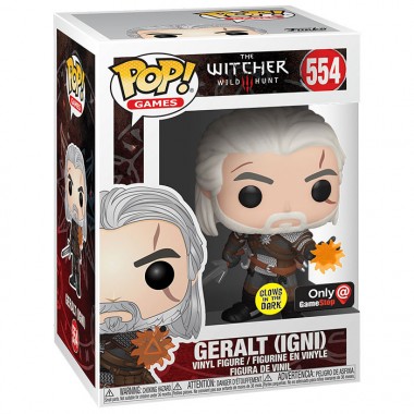 Figurine Pop Geralt Igni (The Witcher 3)