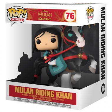 Figurine Pop Mulan riding Khan (Mulan)