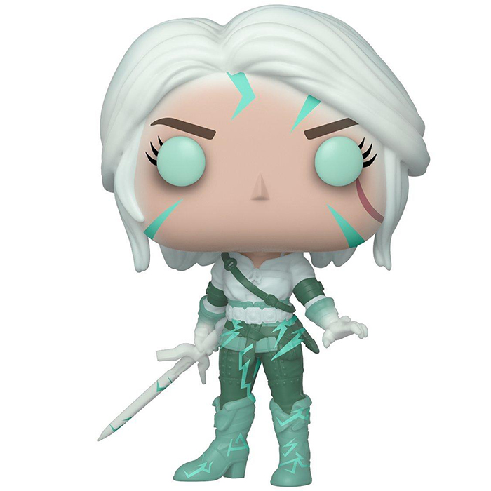 Figurine Pop Ciri glows in the dark (The Witcher 3)