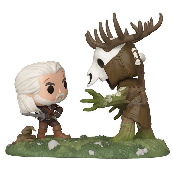 Figurine Pop Geralt VS Leshen (The Witcher 3)