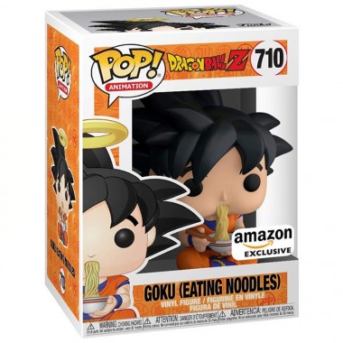 Figurine Pop Goku eating noodles (Dragon Ball Z)