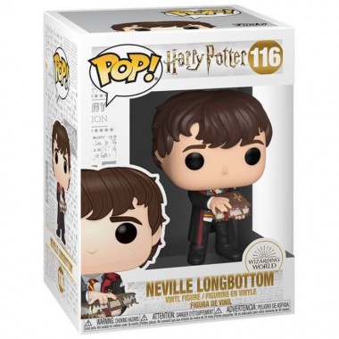 Figurine Pop Neville Longbottom with Monster Book (Harry Potter)