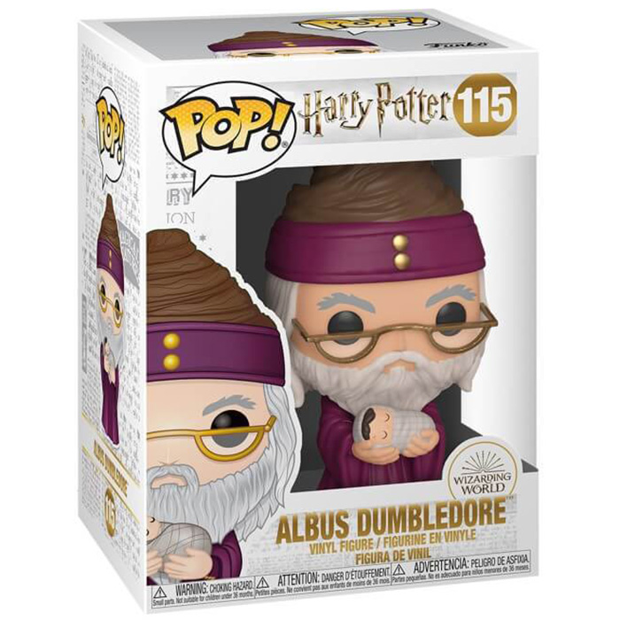 Funko Pop Figurine Albus Dumbledore With Baby Harry Harry Potter 115