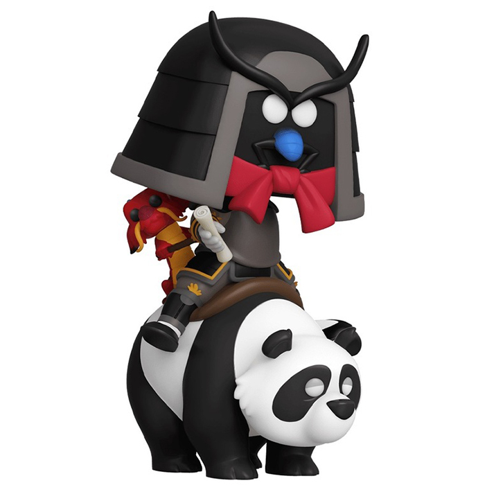 Figurine Pop Mushu riding panda (Mulan)