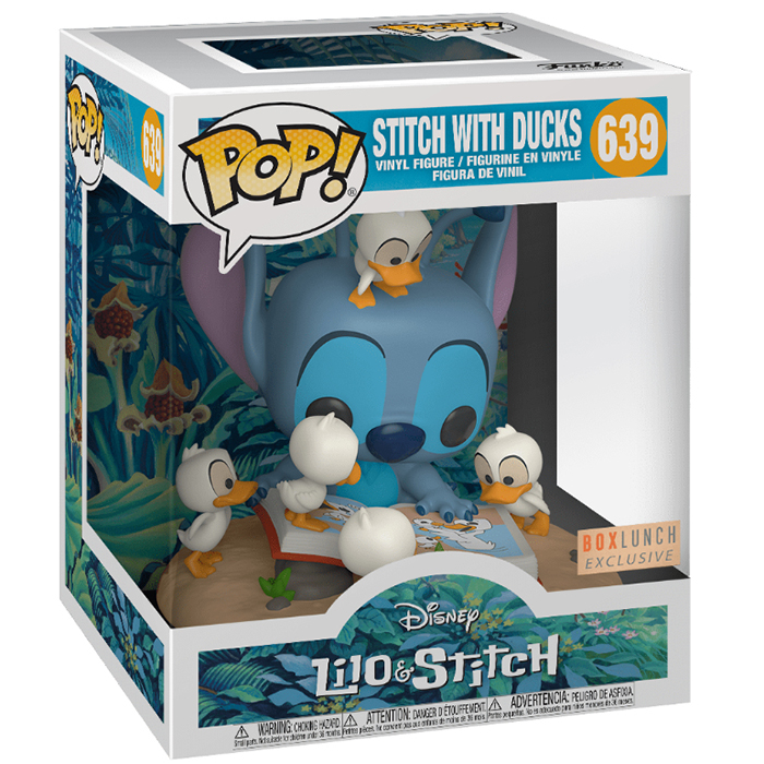 Figurine Pop Stitch with Ducks (Lilo Et Stitch) #639 pas cher