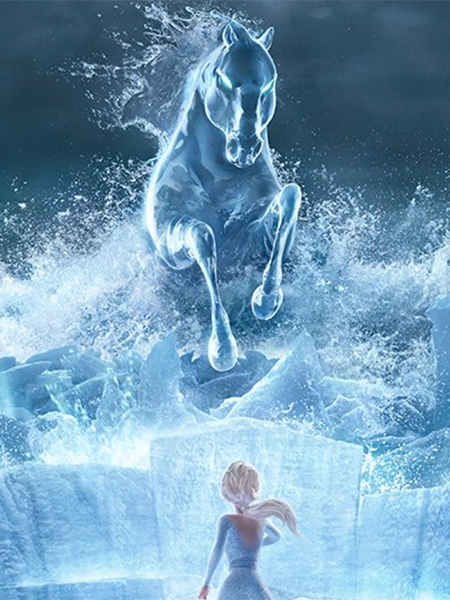 Cheval Nokk reine des neiges 2