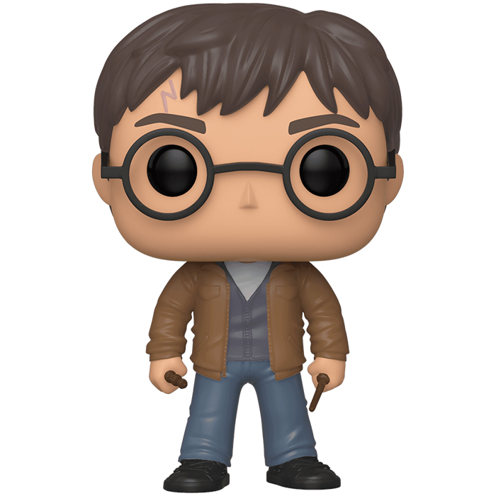 Figurine Pop Harry Potter avec cape d'invisibilité sur les épaules (Harry  Potter) #111 pas cher