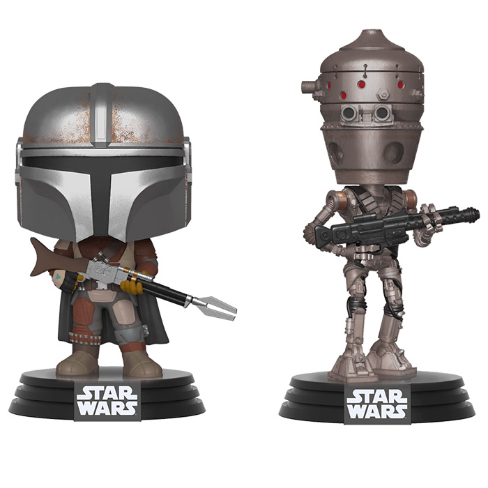 Figurines Pop The Mandalorian & IG-11 (Star Wars The Mandalorian)