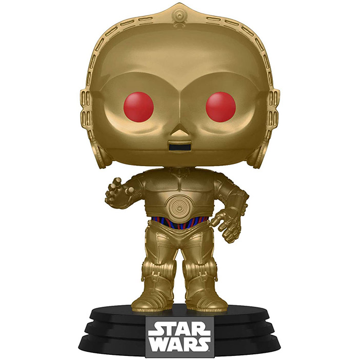 Figurine Pop C3-PO with red eyes (Star Wars)