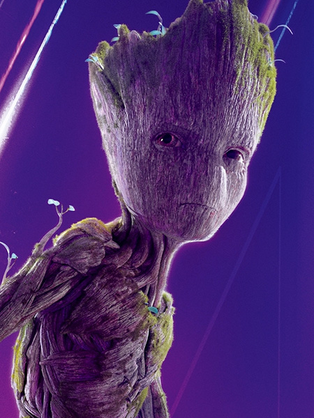 Groot- Gardiens de la galaxie - Tableau pop-art - Romaric Artiste