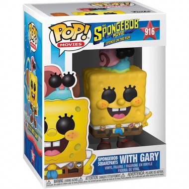Figurine Pop Spongebob Squarepants with Gary (Spongebob Squarepants Movie)