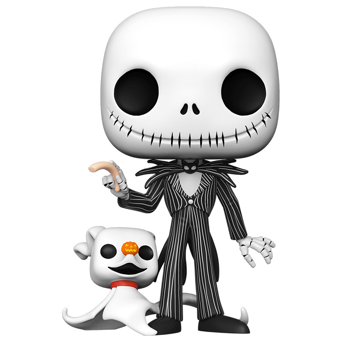 L\'ÉTRANGE NOËL DE MONSIEUR JACK - FIGURINE POP! EN VINYLE DE JACK  SKELLINGTON AVEC LA PORTE D\'HALLOWEEN (10 CM) - 30IÈME ANNIVERSAIRE 1361