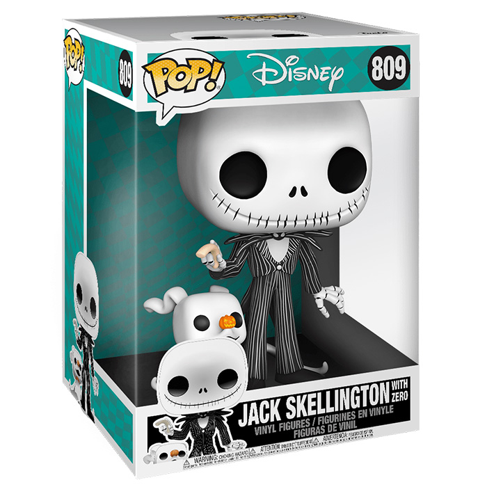 Figurine Funko POP! - L'étrange Noël de M. Jack - Zero avec un sucre d'orge  n°1384 - Objets à collectionner Cinéma et Séries