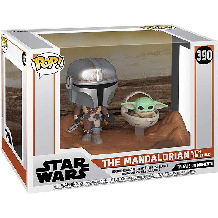 Figurine Pop Star Wars : Le Mandalorien pas cher : Le Mandalorien