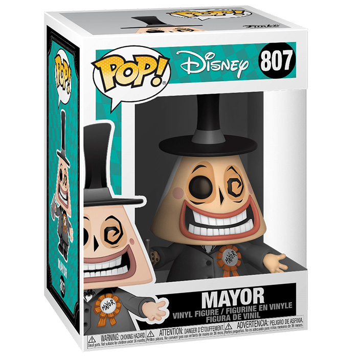 L´étrange Noël de Mr. Jack assortiment POP! TV Vinyl figurines Mayor  w/Megaphone 807