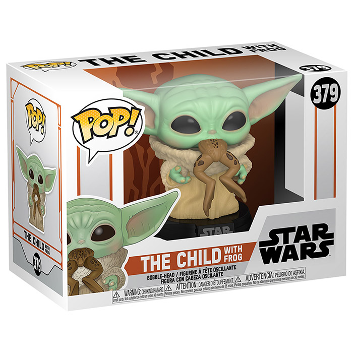 Figurine Pop The Child With Frog Star Wars The Mandalorian 379 Collectionnez Vos Funko Pop Preferees