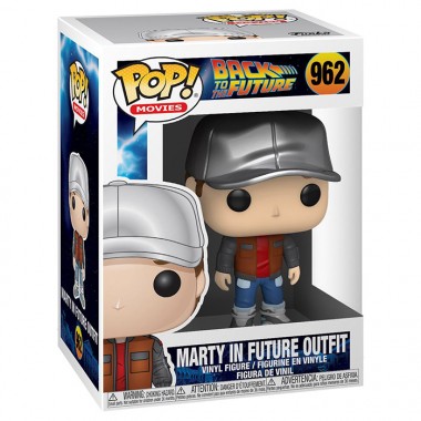 Figurine Pop Marty in Future Outfit (Retour Vers Le Futur)